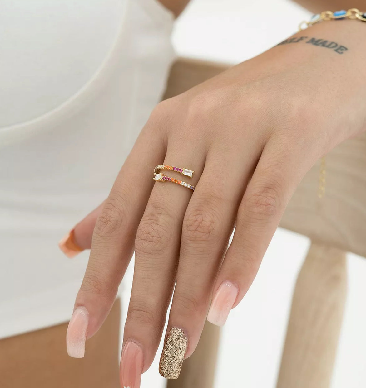 Anillo Sunrises Ajustable