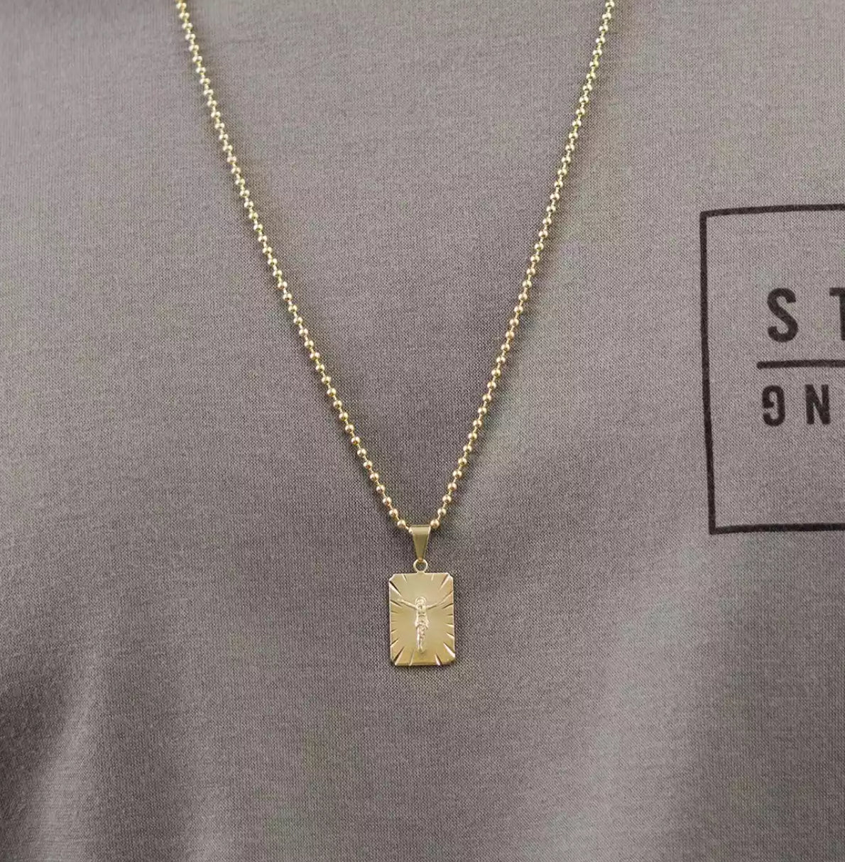 D Placa Señor Crucificado