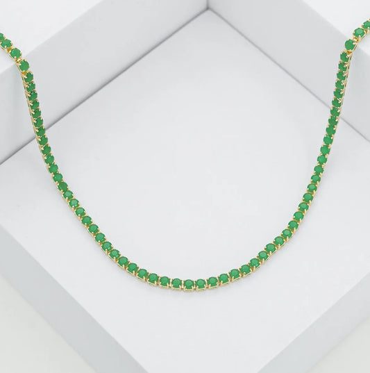 C Circonias Unisex 45 Cms Verde
